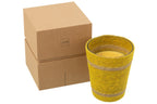 J-Line Geurkaars Mand Wax Geel Large - 75 Uur