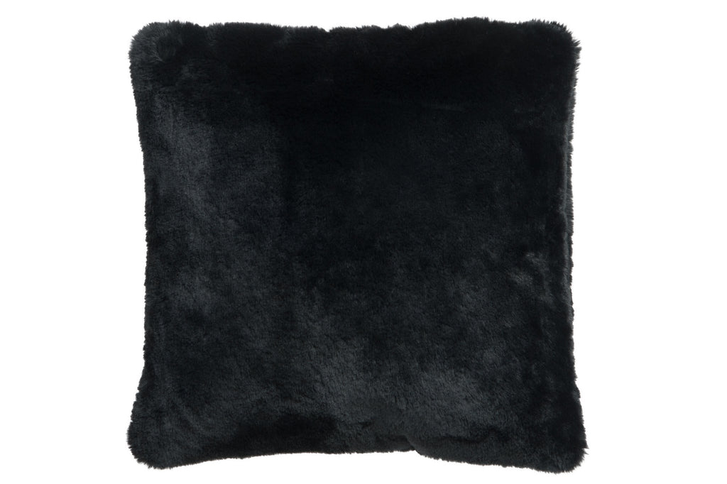 J-Line kussen Cutie – polyester – zwart