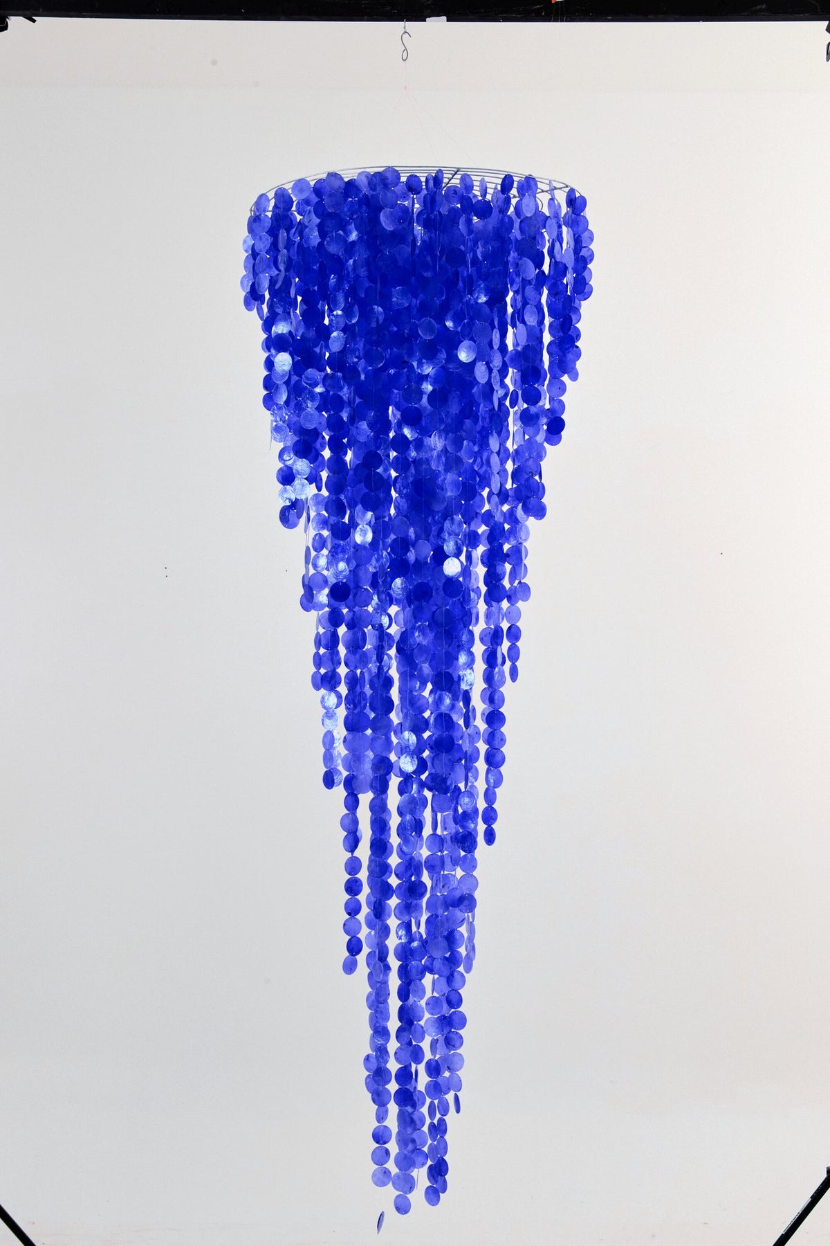 J-Line hanger Schelp - schelpen - blauw - L