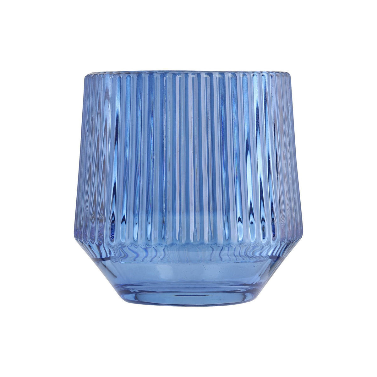Windlicht Bezamby Blauw 14x14cm