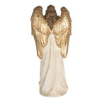 Kerstdecoratie Engel 23x12x47 cm Beige Kunststof
