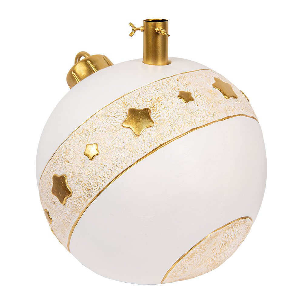 Kerstboom Standaard 40x38x38 cm Wit Keramisch materiaal