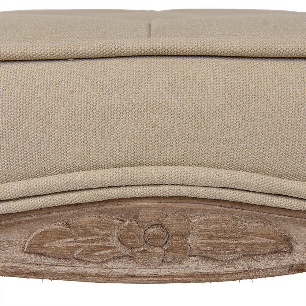 Krukje 50x36x47 cm Bruin Beige Hout