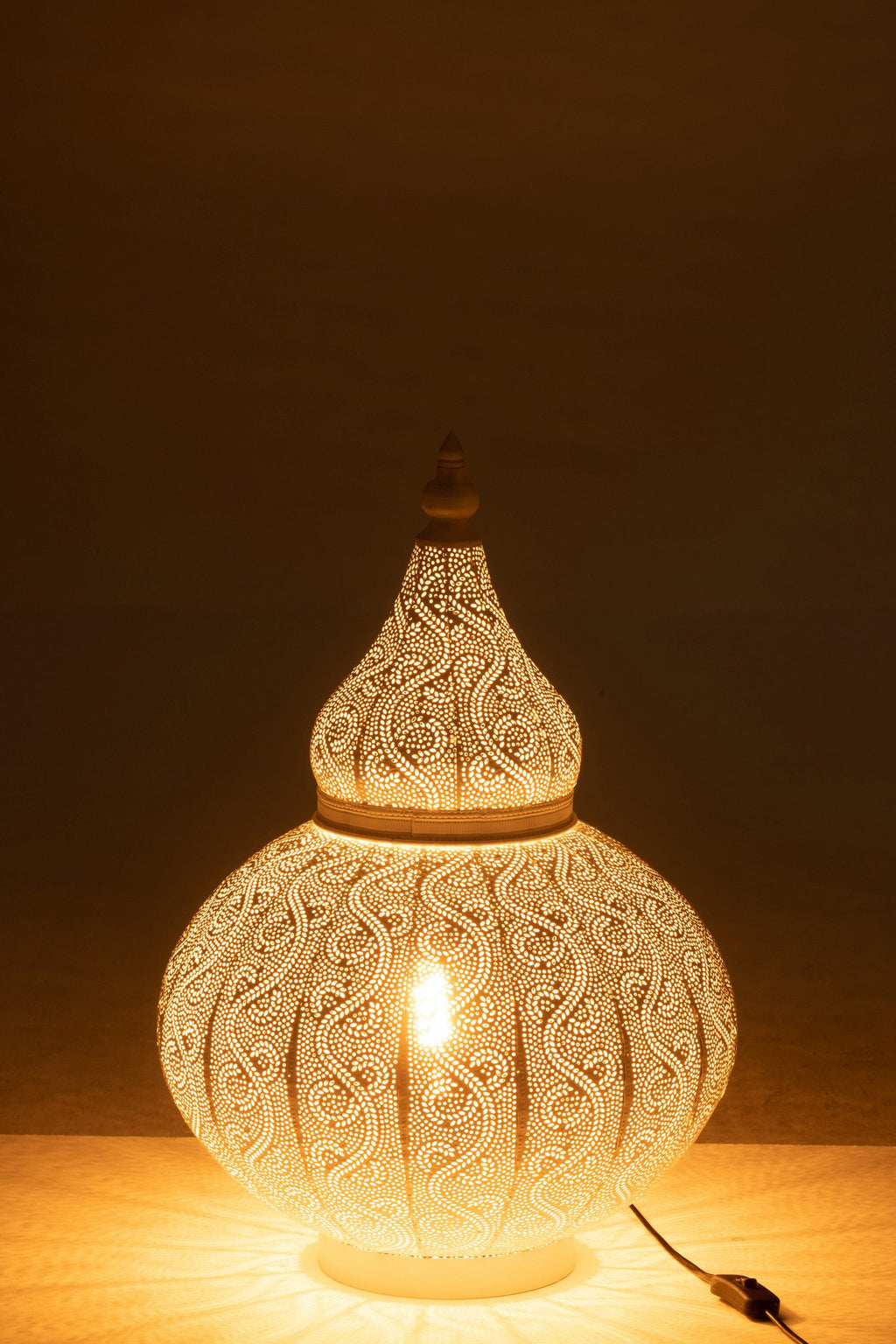 J-Line lamp Aladin - metaal - wit - small