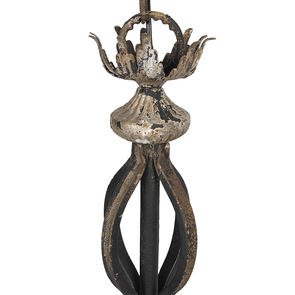 Hanglamp Ø 40x85 cm Bruin IJzer Hanglamp Eettafel