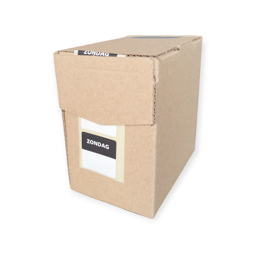 Zondag- etiket - 500 stuks