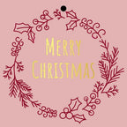 Cadeaukaartje – “Merry Christmas” – 20 Stuks