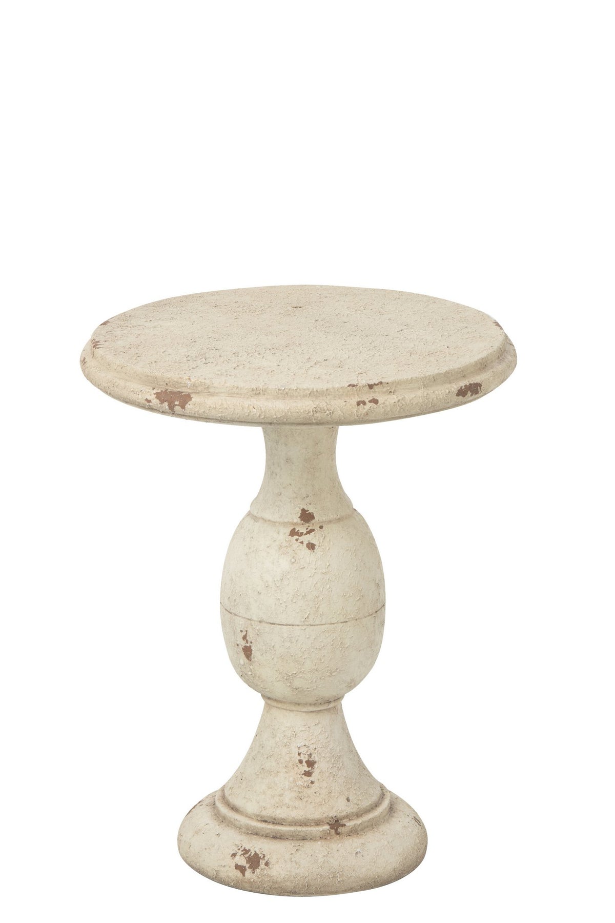 J-Line Bijzettafel voor buiten - magnesium - ecru/beige