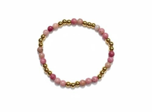 Kinder armband (15 cm) 4 mm (Rhodochrosiet)
