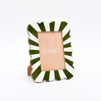 Groen & Wit Sint-Jacobs Fotolijst 5 x 7 Inch Hars MDF Decor