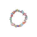 Dames split armband (M), mix van pastel kleuren