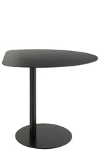 J-Line Bijzettafel Ice Metaal Zwart