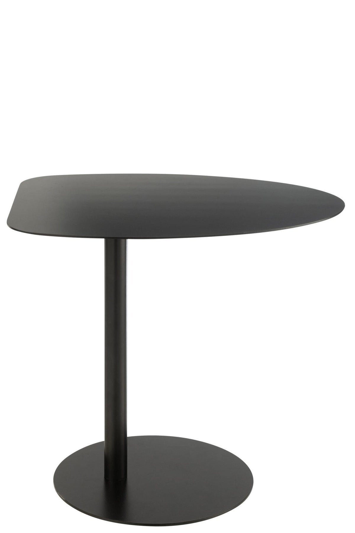 J-Line Bijzettafel Ice Metaal Zwart