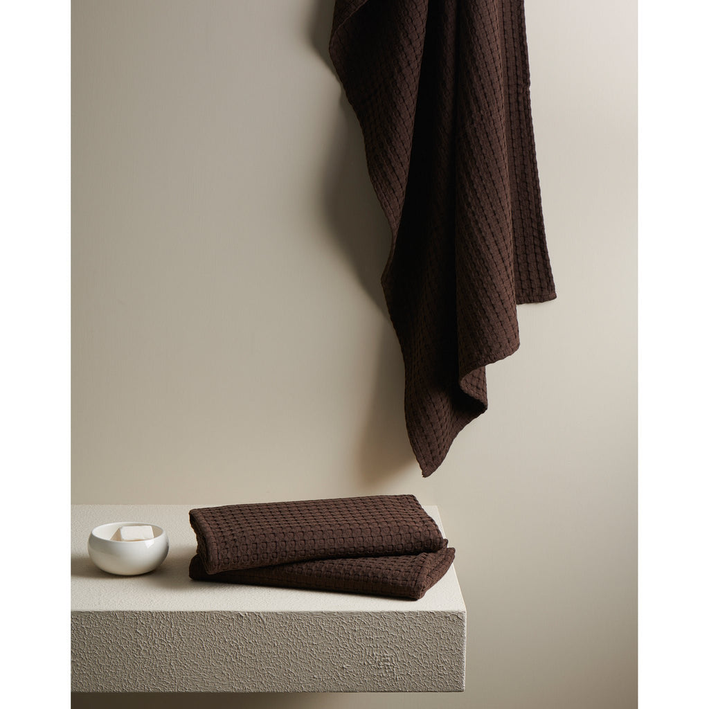 Katoenen Bamboe Handdoek Wafel - XL