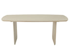 J-Line eettafel - acaciahout - wit