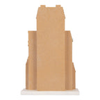 Gingerbread house 26x10x40 cm Bruin Kunststof