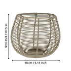 Windlicht Iligan Zand 12x14cm