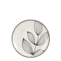Tabo leaf ontbijtbord grijs