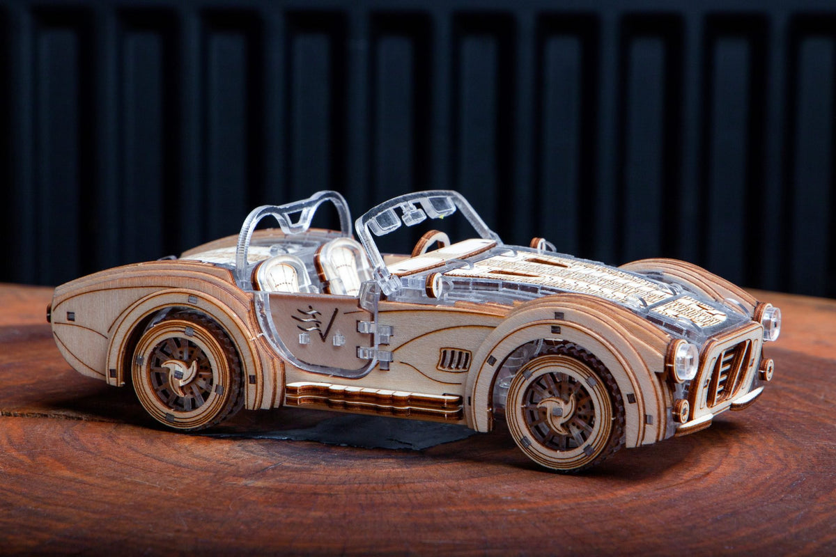 Veter Models 3D Modelbouwpakket, Speedster V2, AKV-02 16,4x8x5,5cm