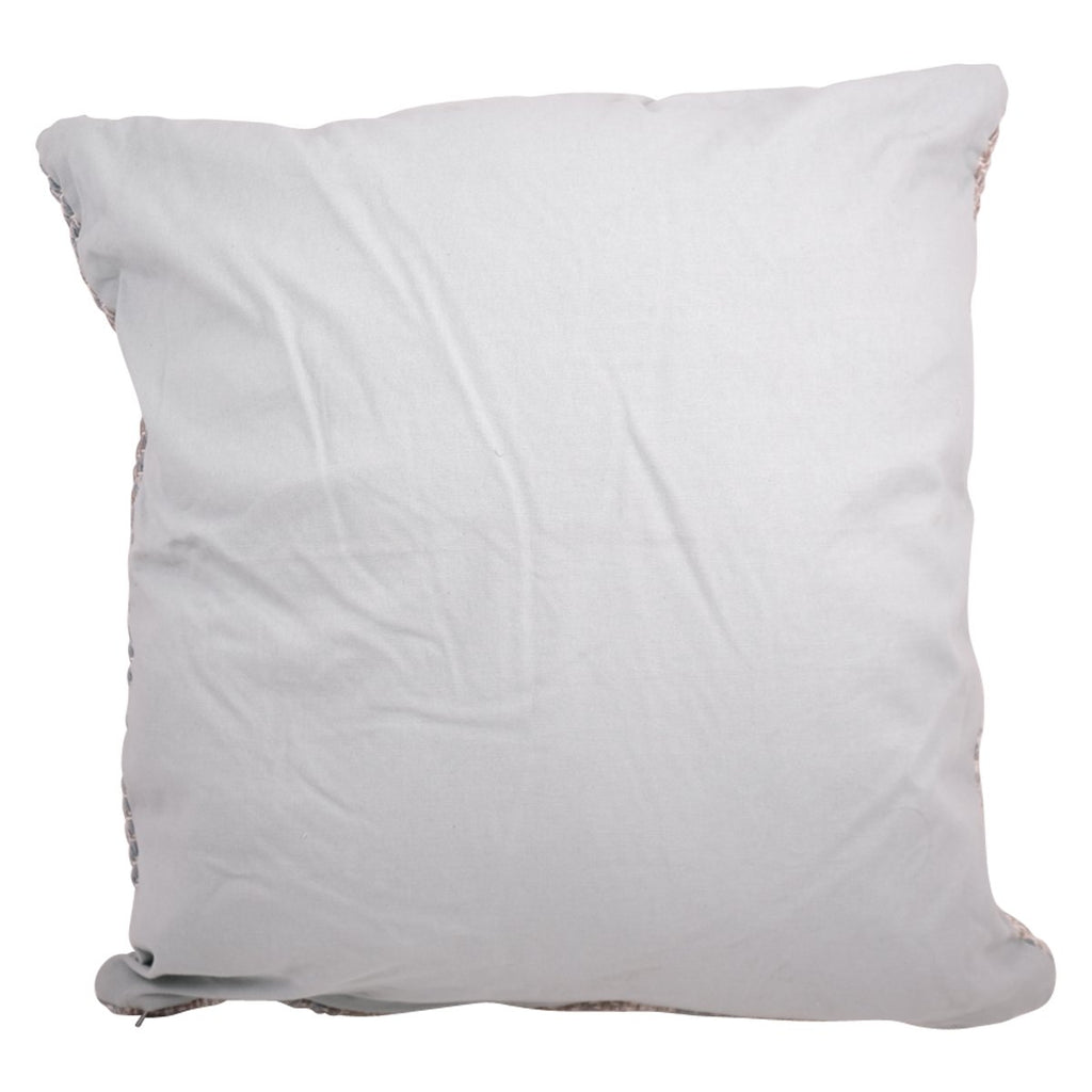 Multi Weave kussen zilver 60x60cm