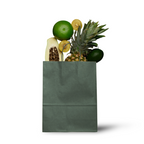 Papieren tas S– Leger groen (100 stuks)