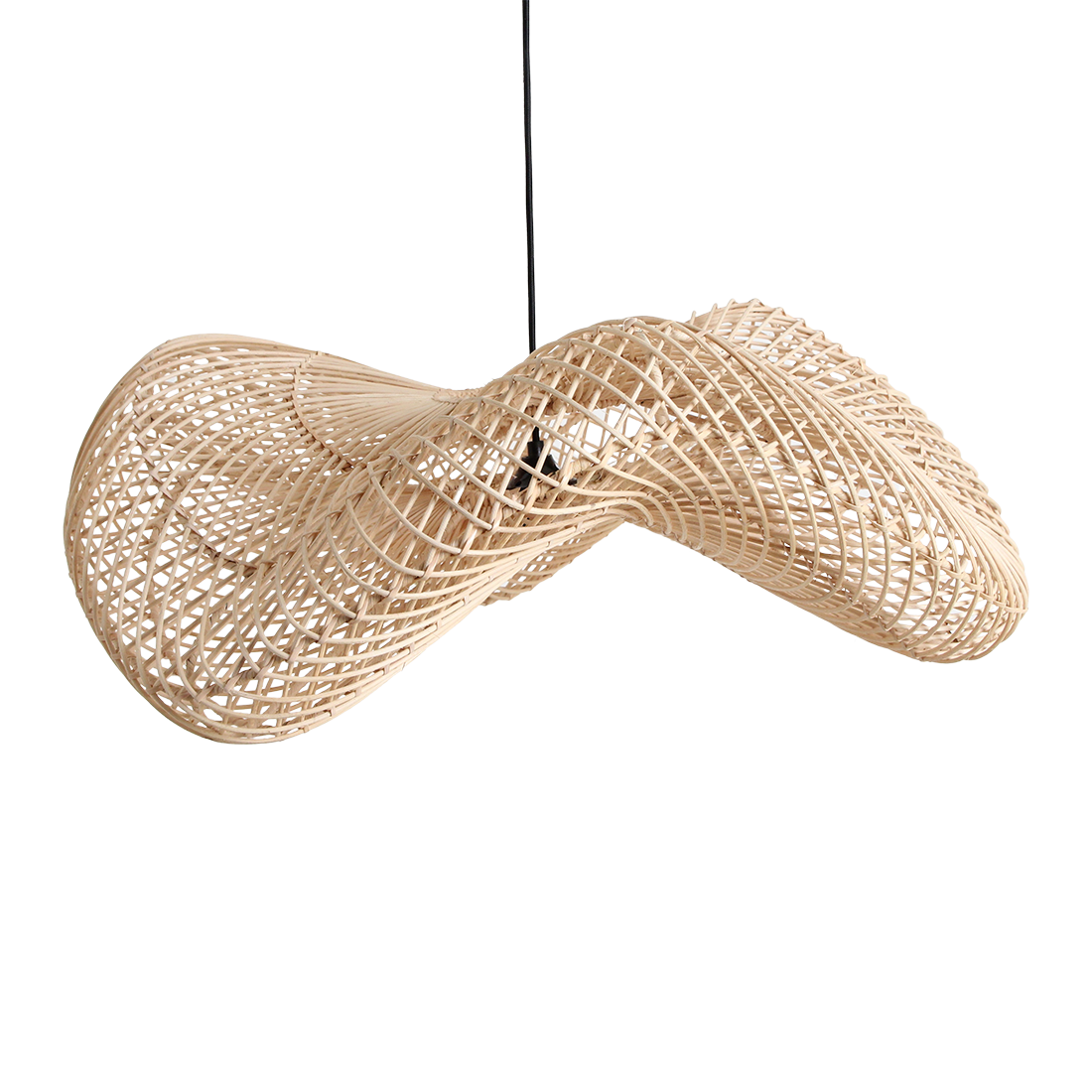 Wave hanglamp naturel large