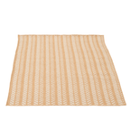 J-Line vloerkleed Buiten Pijlen - polypropyleen - wit/naturel