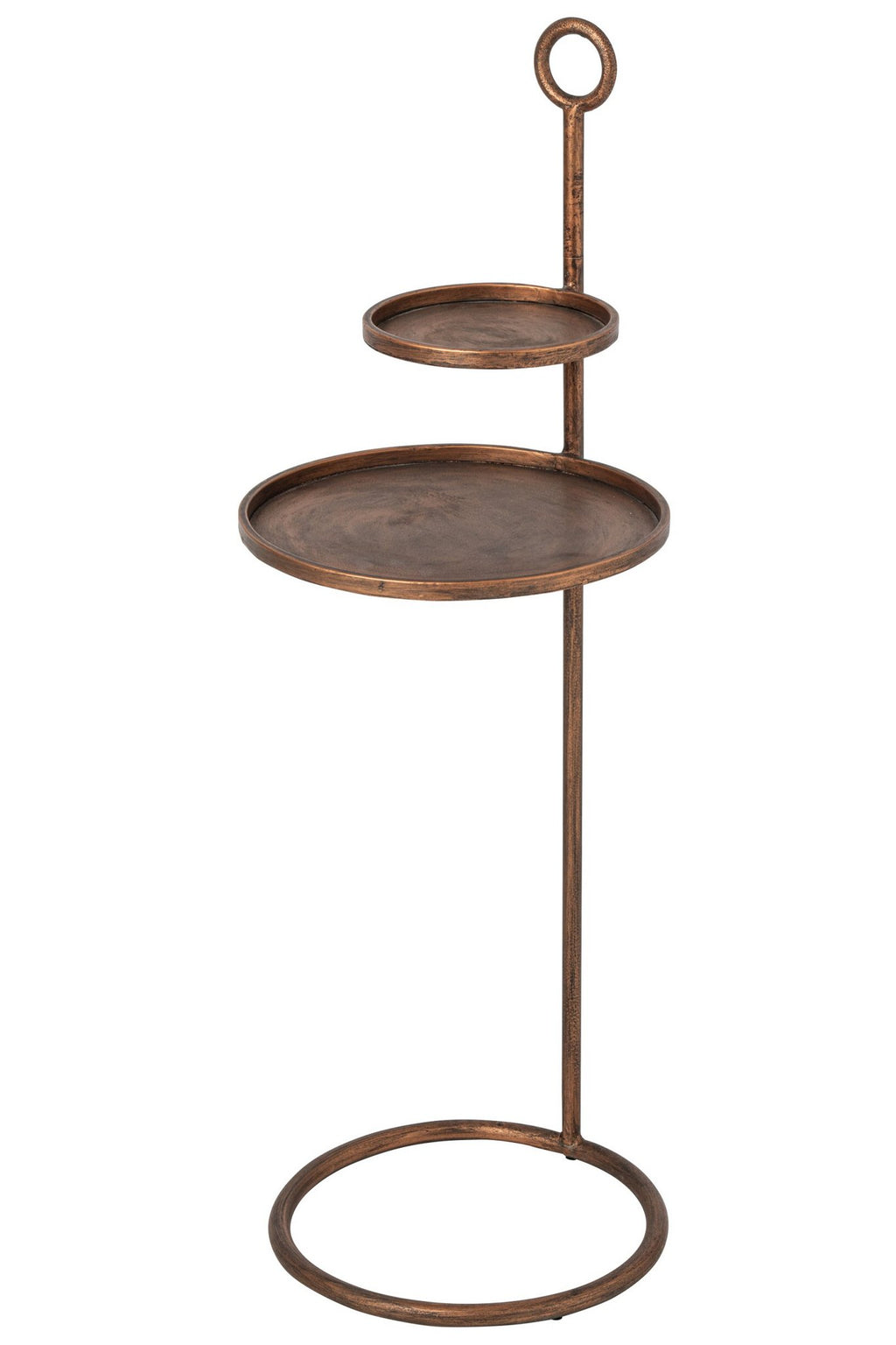 J-Line Bijzettafel - ijzer - brons