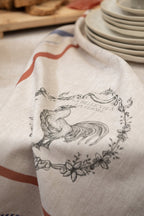 Theedoek 50x70 cm Beige Katoen Haan Keukenhanddoek