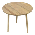 Tafel mango hout dia 60cm