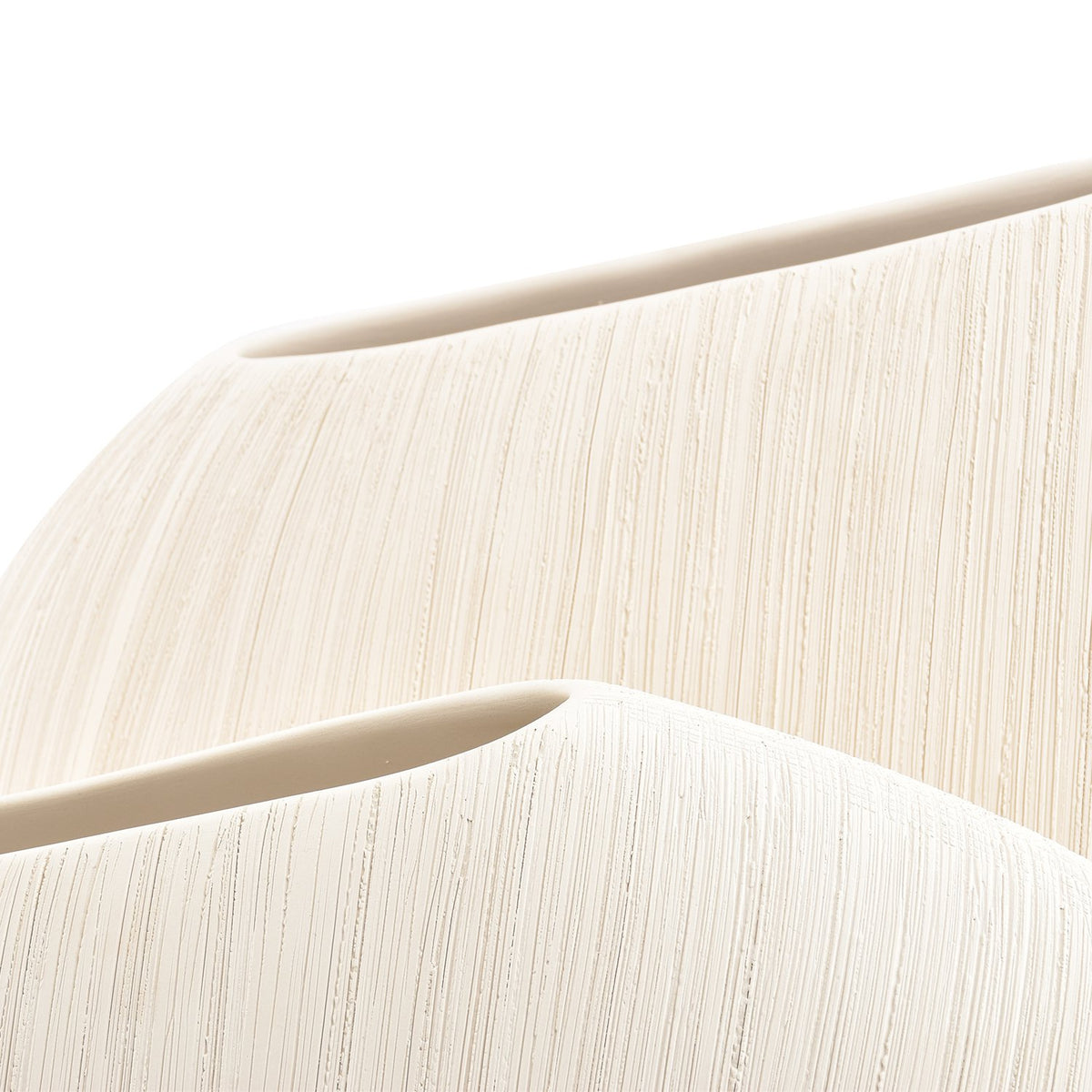 Vaas 33xH21cm beige Vico
