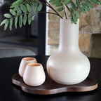 Waxinelichthouder - Tasman XS matte ivory (set van 2 stuks)