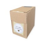 Mit liebe verpackt - wensetiket - rol van 500 stuks