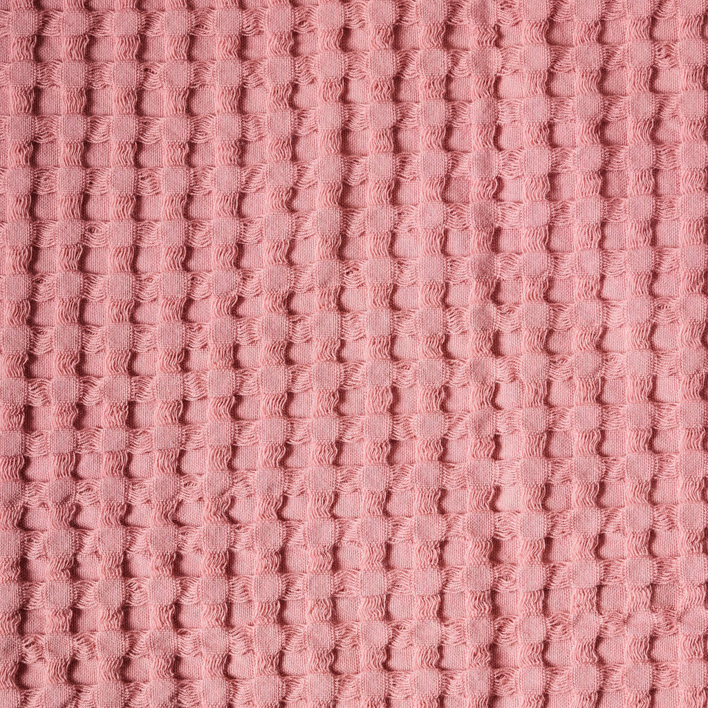Katoenen wafelhanddoek - Krijt