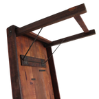 Eettafel bruin opklapbaar XL