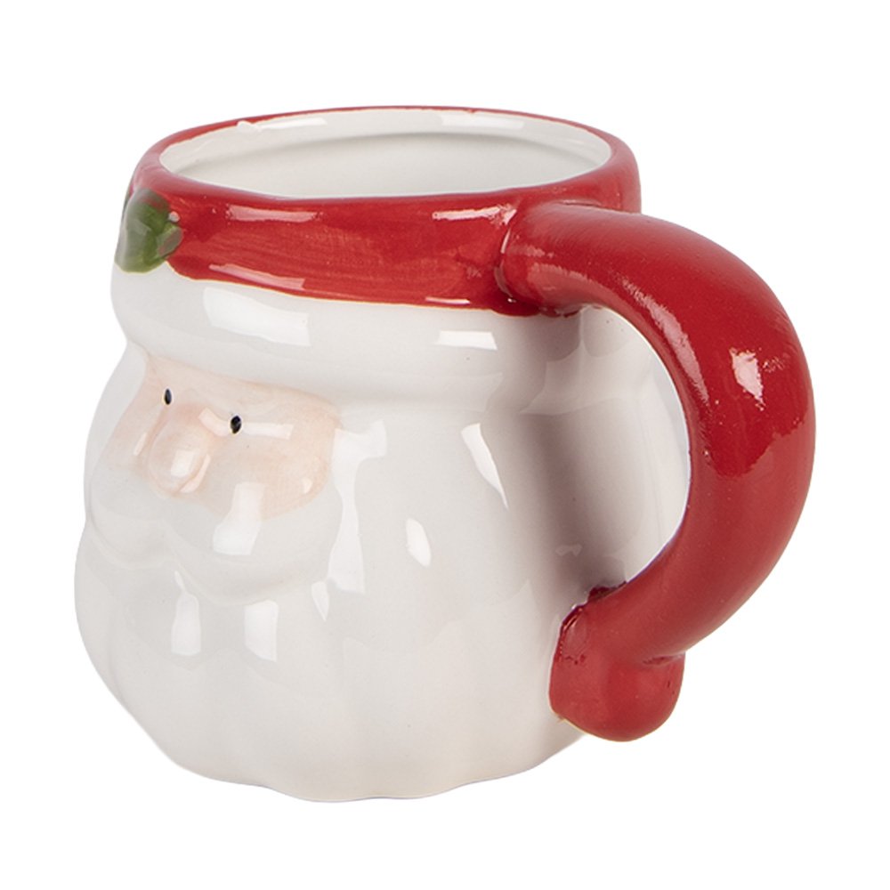 Mok Kerstman 300 ml Wit Keramiek