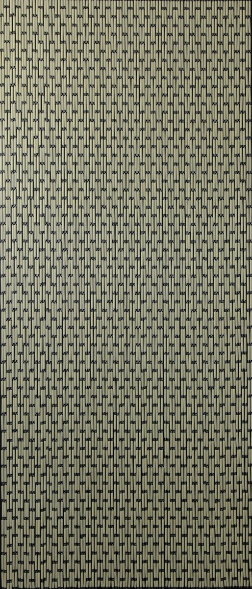 Vliegengordijn Verspringend crème 100x232 cm