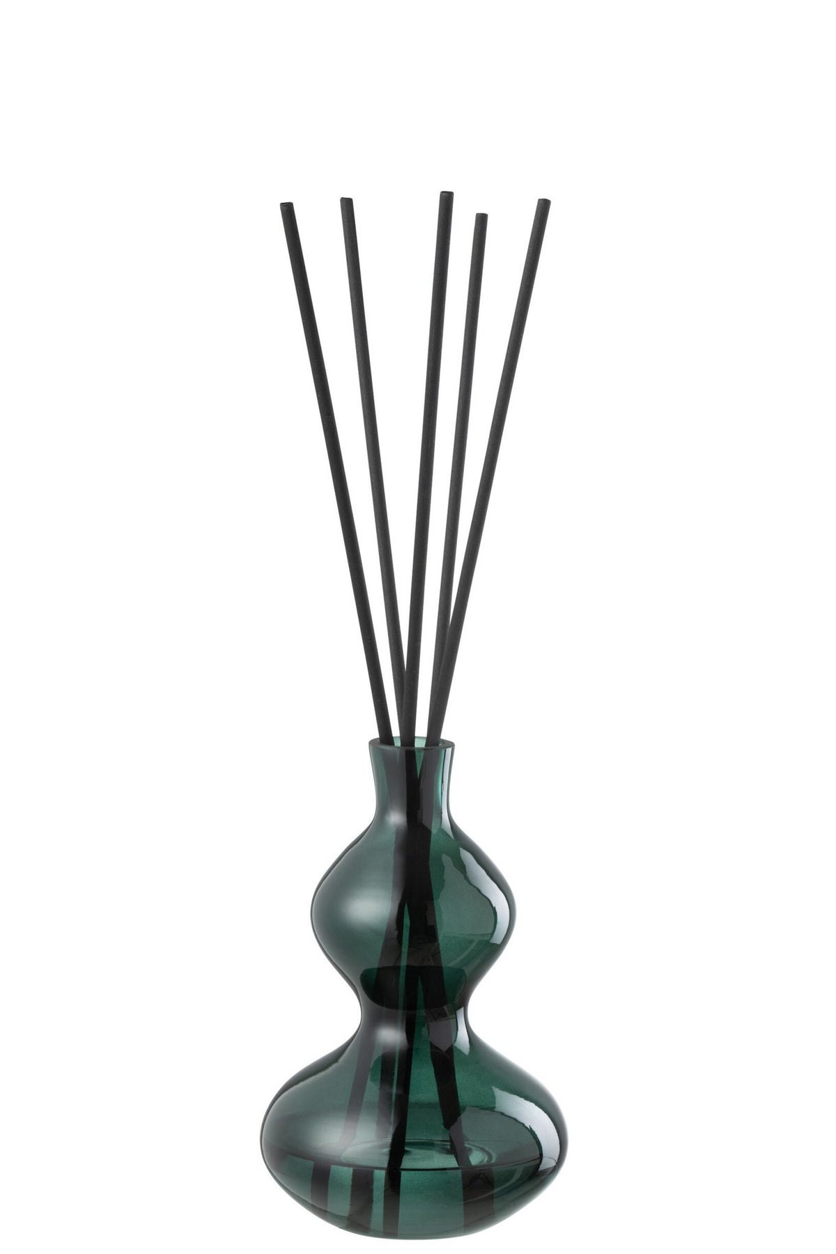 J-Line geurolie Cedar breeze - glas - donkergroen - small