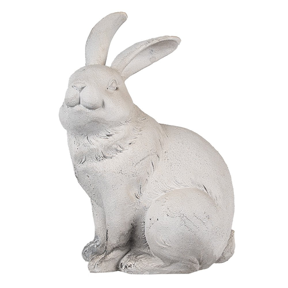 Beeld Konijn 21 cm Beige Polyresin Paasdecoratie