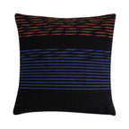 New Woven Stripes kussen zwart multi 45x45cm