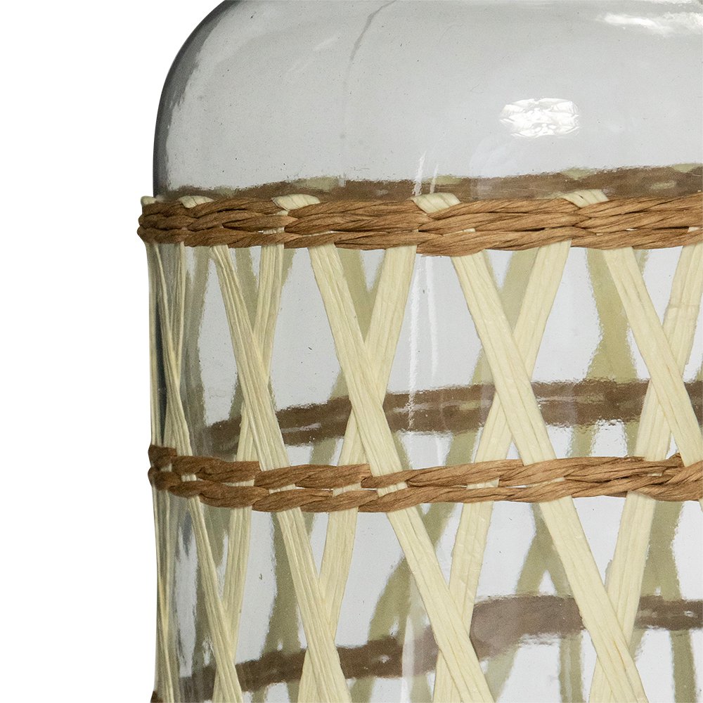 Rattan flesvaas maeve h25,5 d15
