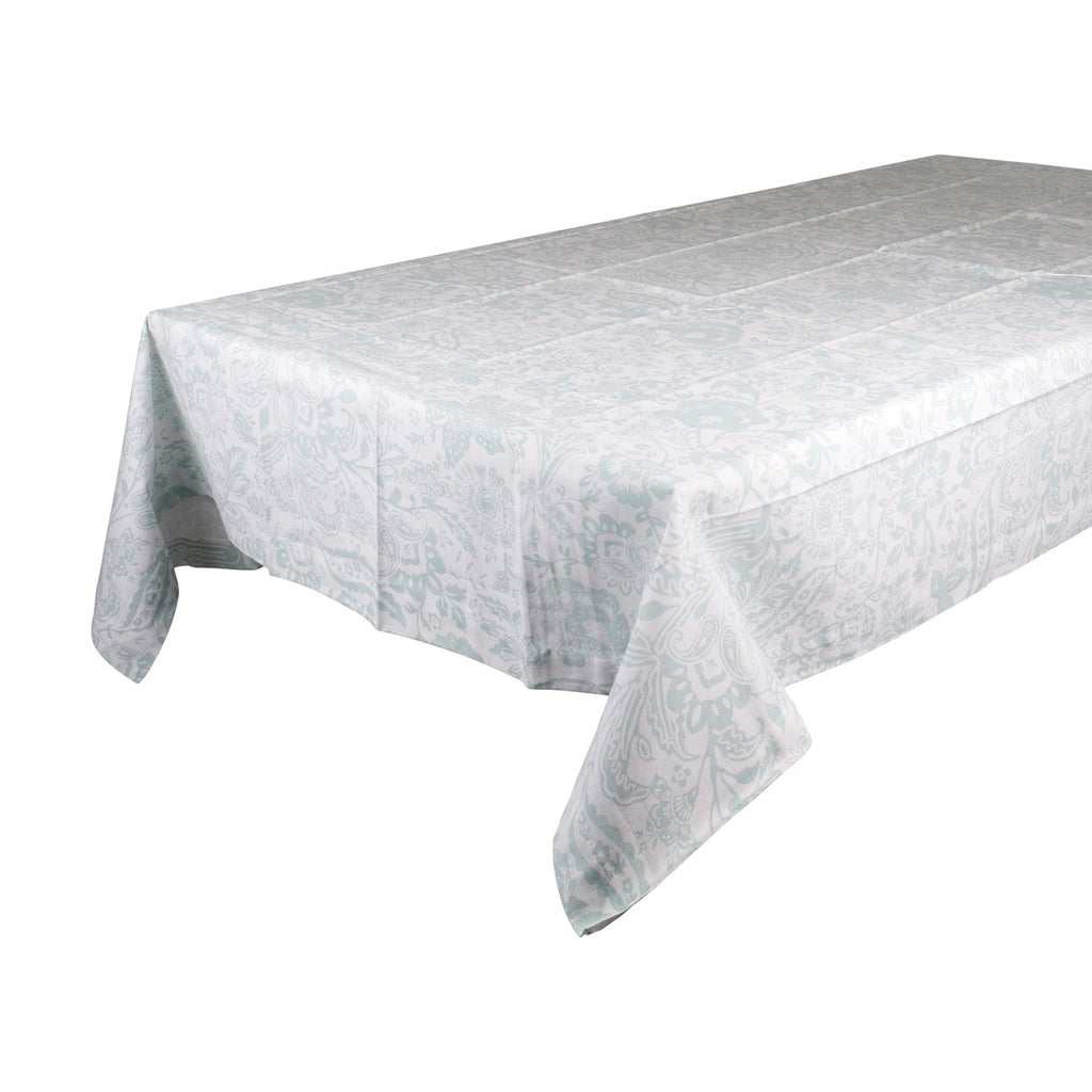 Paisley Flower Tafelkleed Textiel harbour groen 140x250cm