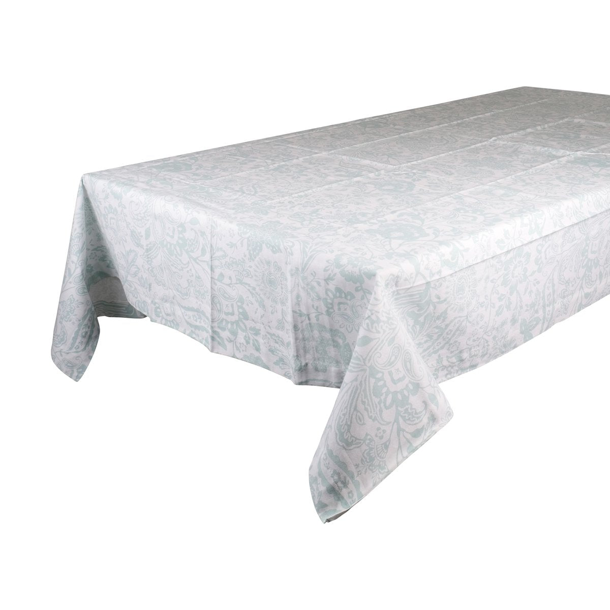 Paisley Flower Tafelkleed Textiel harbour groen 140x250cm