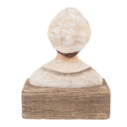 Decoratie beeld matroos 16x8x20 cm beige thoun