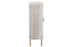 J-Line kast Marbel Bovenkant - hout - wit/goud