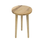 Tafel mango hout dia 30cm