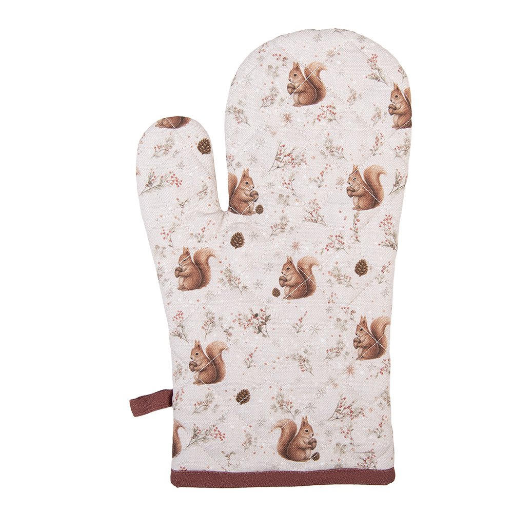 Ovenwant 18x30 cm Beige Katoen