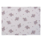 Theedoek 50x70 cm Paars Wit Katoen Lavendel Keukenhanddoek