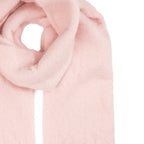 Wintersjaal Dames 40x190 cm Roze Textiel