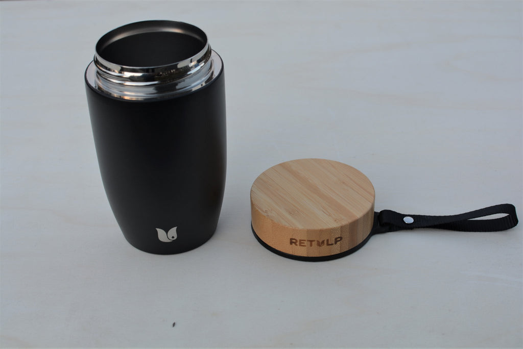 Retulp Foodpod Lunchcontainer 500ml Black